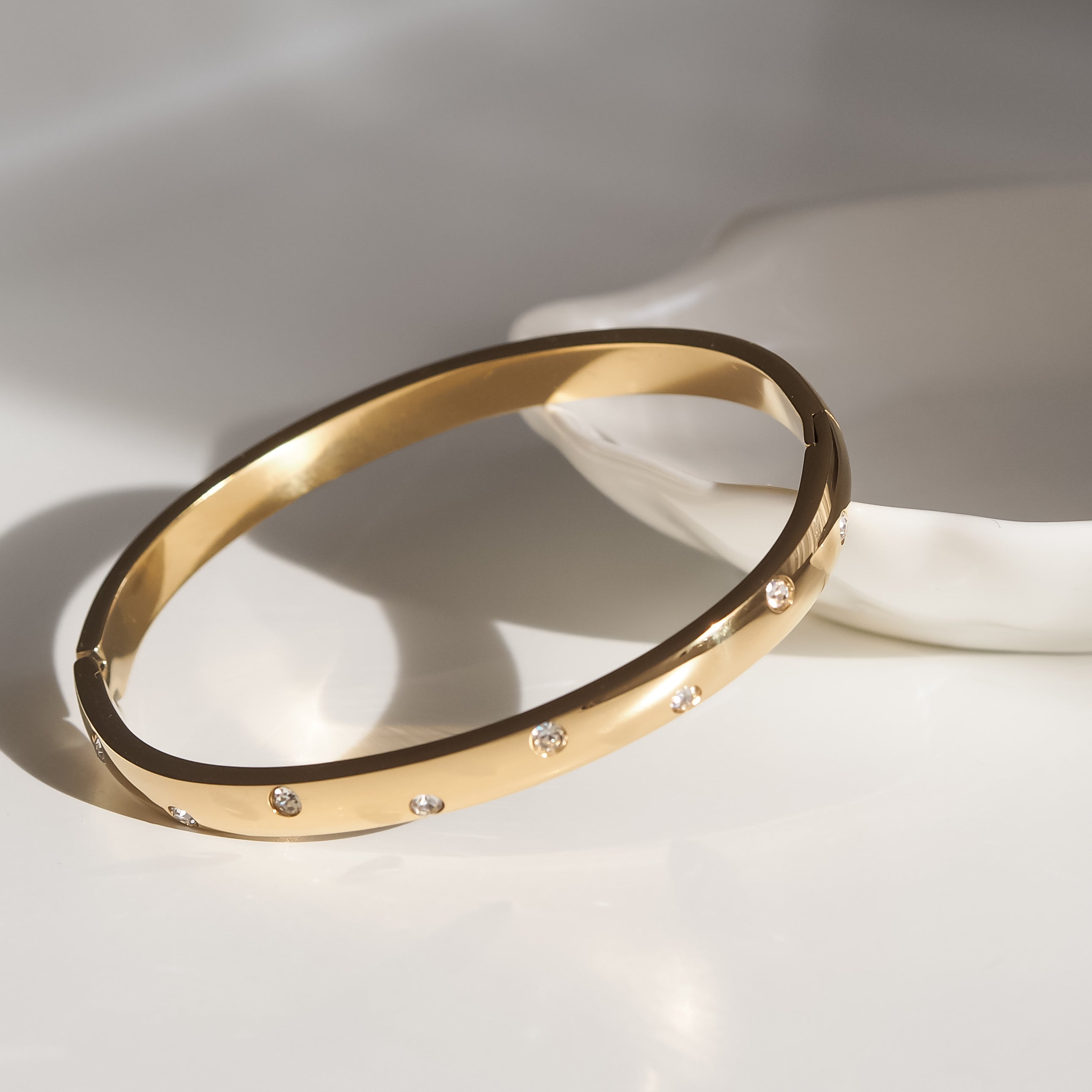 Armreif Stars (gold) von selected by edel weiss