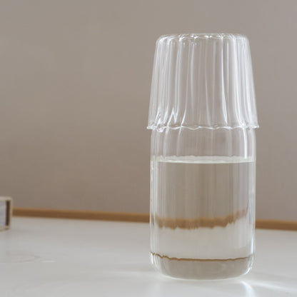 Karaffe Set edel weiss