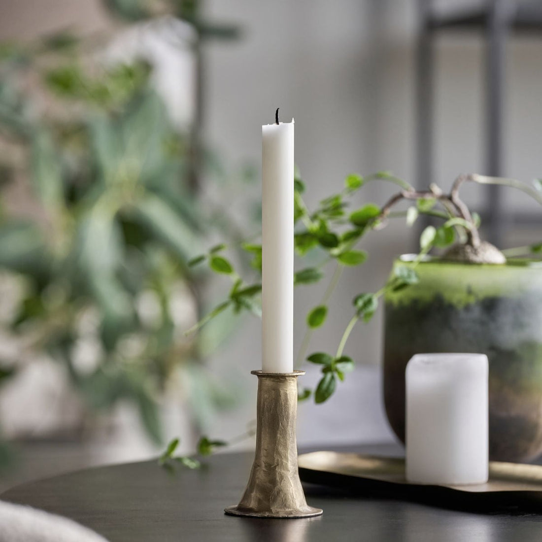 Kerzenständer (klein) Ticca von house doctor edel weiss