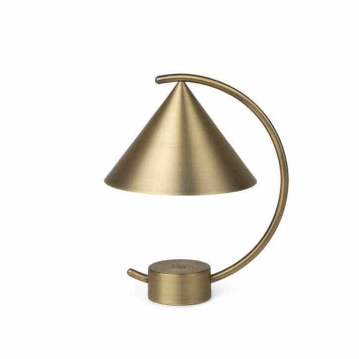 Meridian Lampe (gold) von ferm LIVING edel weiss