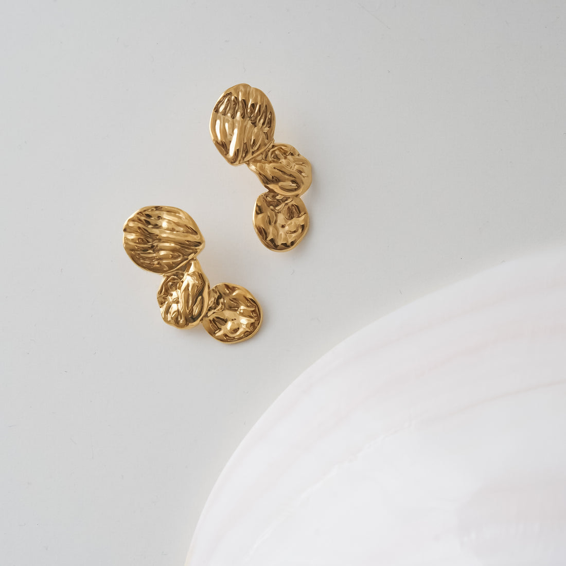 Ohrringe Leaf von selected by edel weiss edel weiss