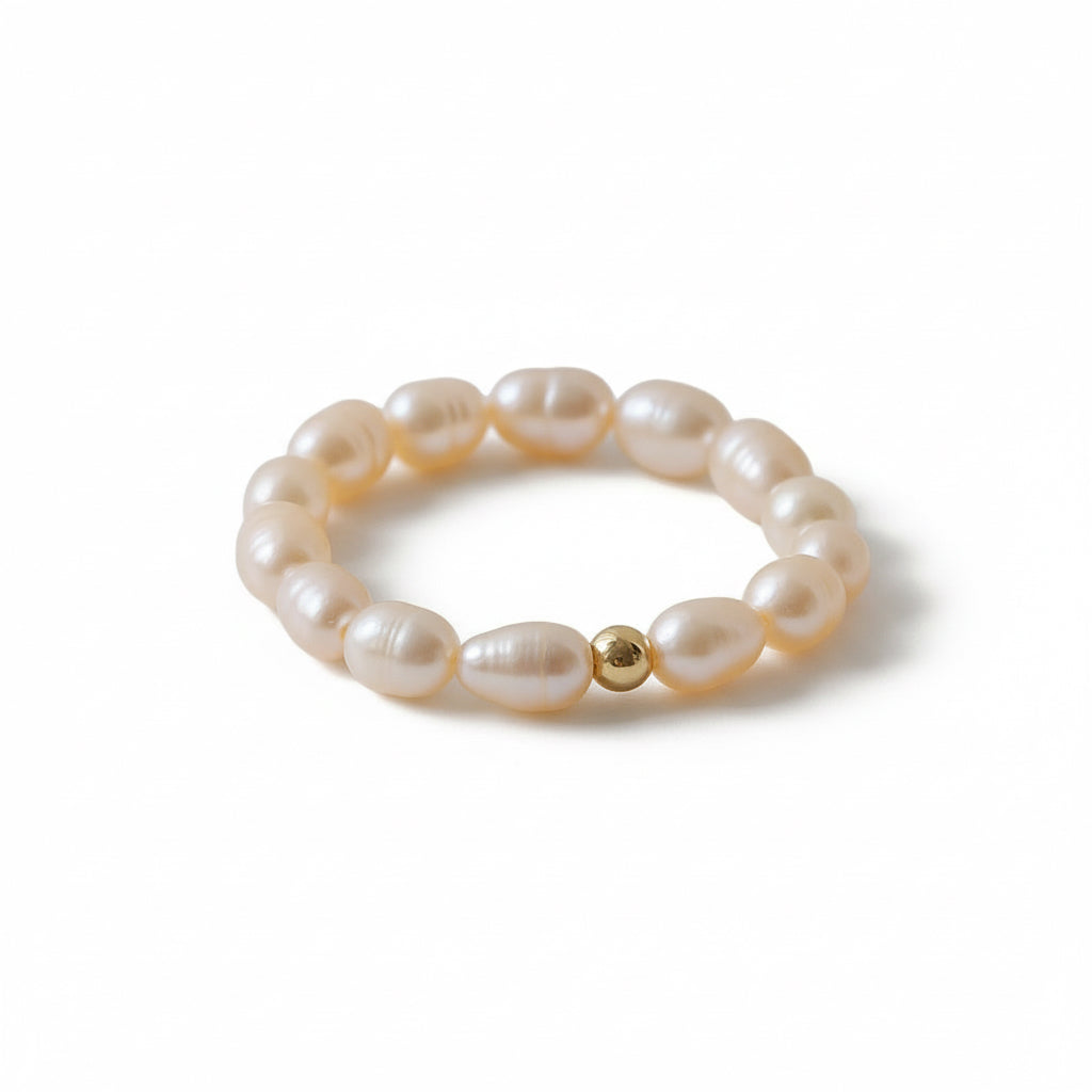 Perlenring One blush von edel weiss edel weiss