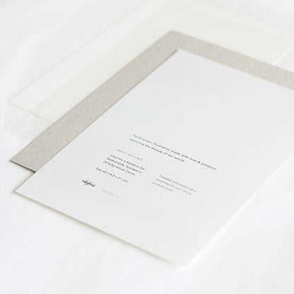 Print Hagebutte (A5) von inkylines edel weiss