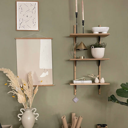 Regal Sector von ferm LIVING edel weiss