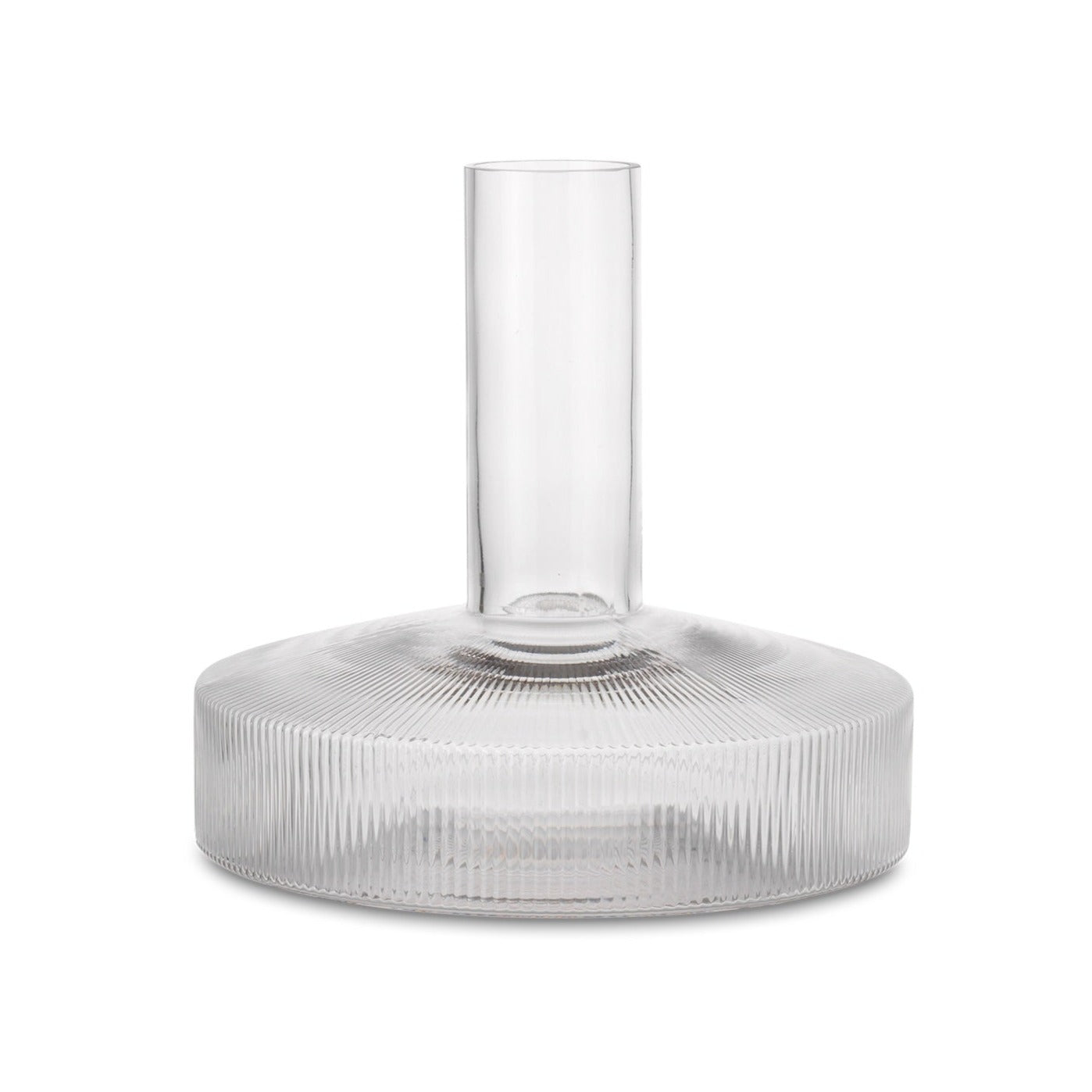 Ripple Weinkaraffe von ferm LIVING edel weiss