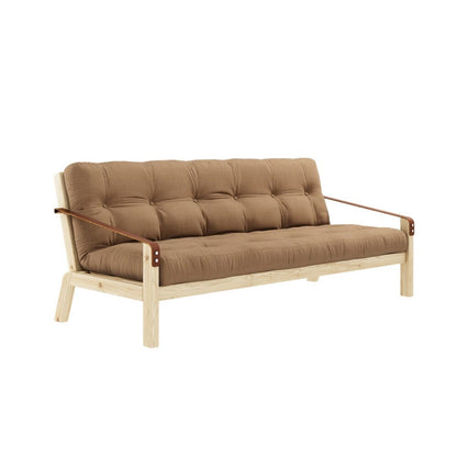 Schlafsofa Poetry (Clear lacquered) von Karup Design edel weiss