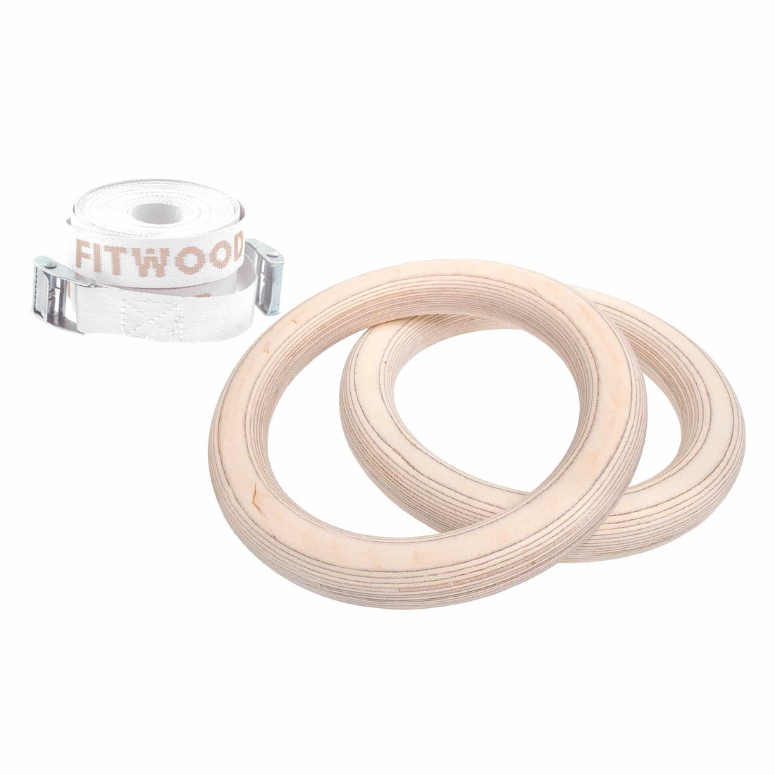 ULPU Mini Turnringe von Fitwood edel weiss