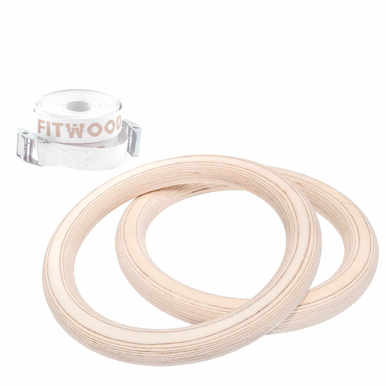 ULPU Turnringe von Fitwood edel weiss