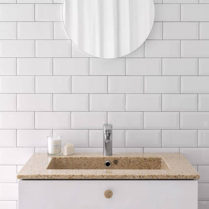 Waschbecken Unit80 von Woodio edel weiss