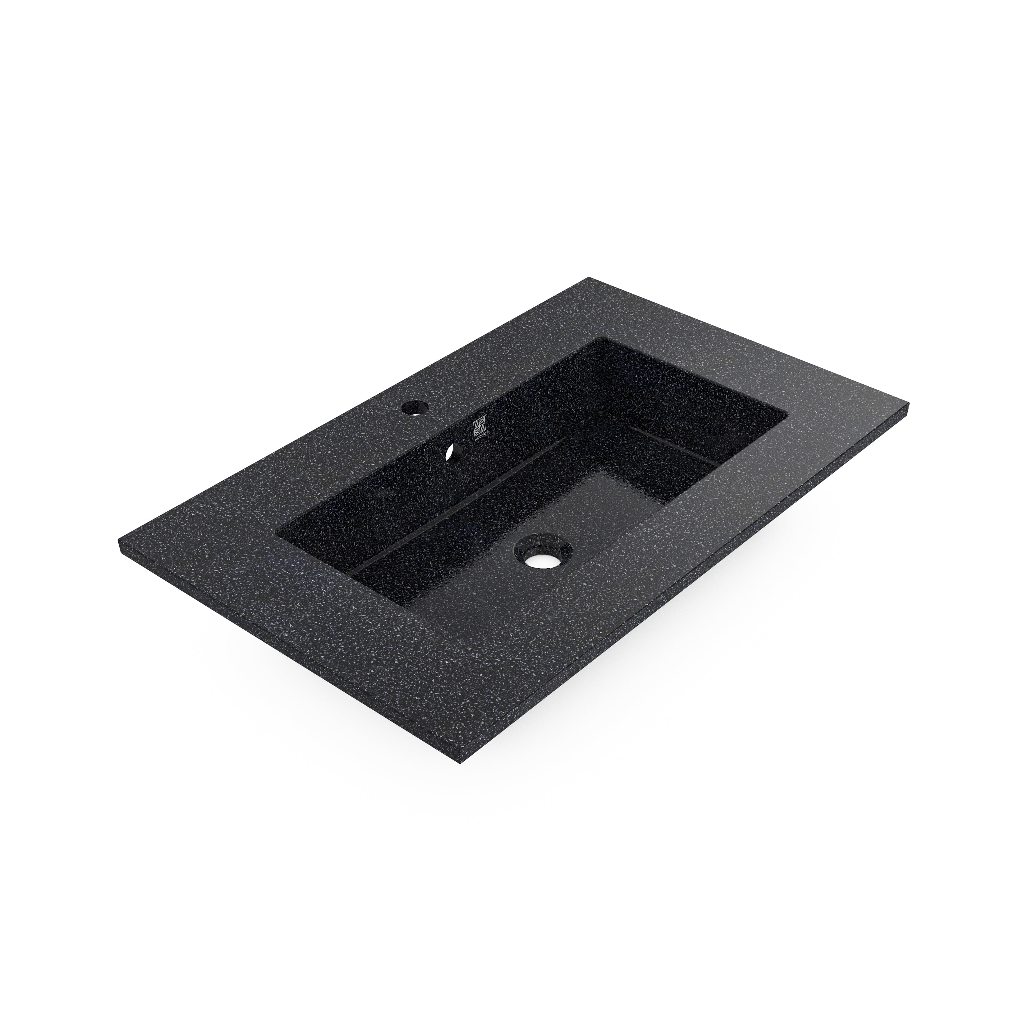Waschbecken Unit80 von Woodio edel weiss