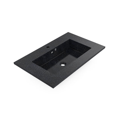 Waschbecken Unit80 von Woodio edel weiss