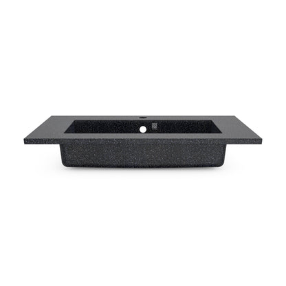 Waschbecken Unit80 von Woodio edel weiss