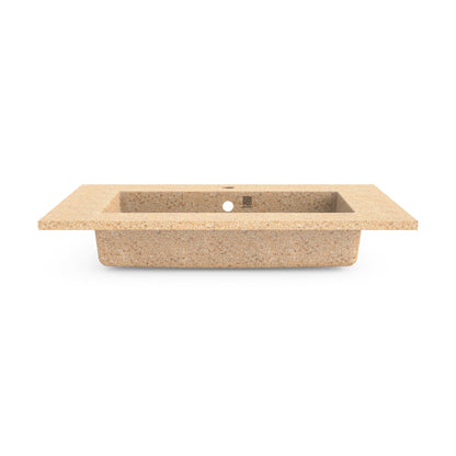 Waschbecken Unit80 von Woodio edel weiss