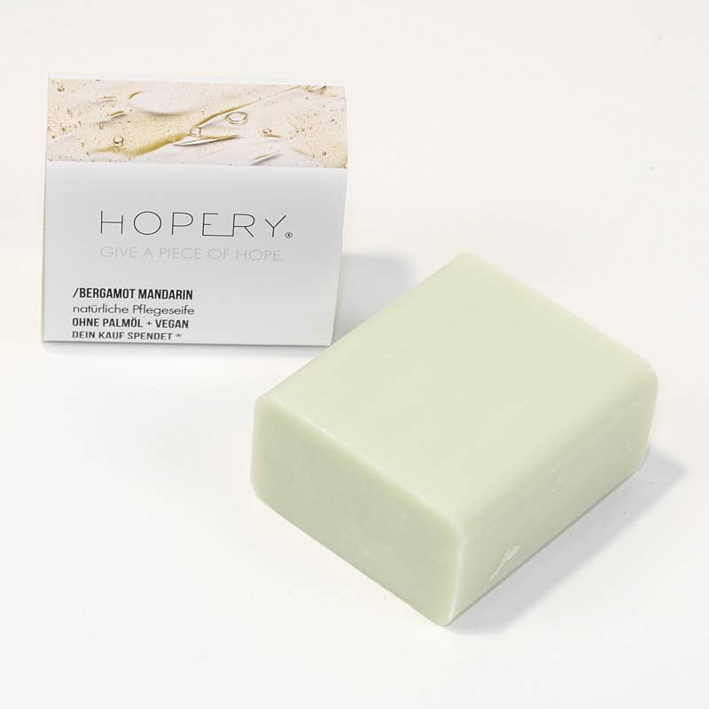 BERGAMOT MANDARIN bar soap Hand- &amp; Körperseife- 100 g