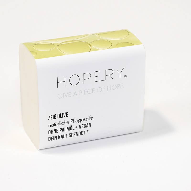 FIG OLIVE bar soap Hand- &amp; Körperseife von Hopery