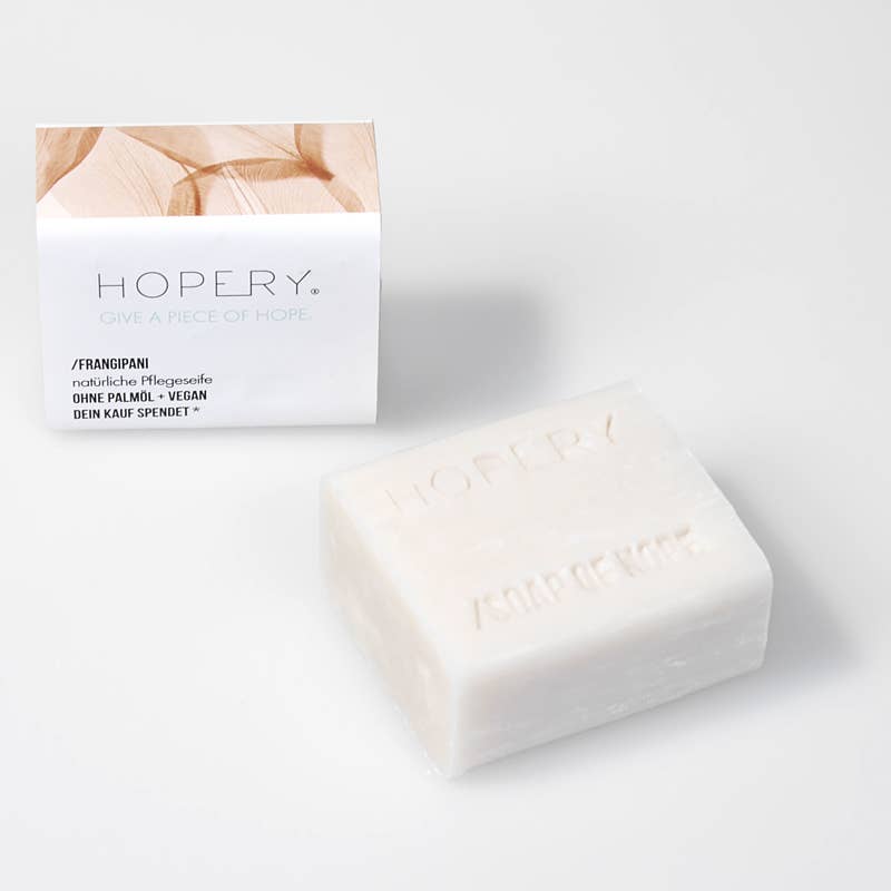 FRANGIPANI bar soap Hand- &amp; Körperseife von Hopery